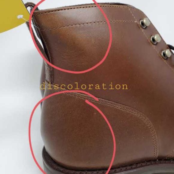 New men's 12 J Crew Kenton leather cap toe boots - Picture 4 of 15